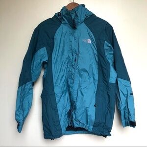 North Face Blue Zip-Up Winter Snow Jacket Size Small Zip-Up Outdoor